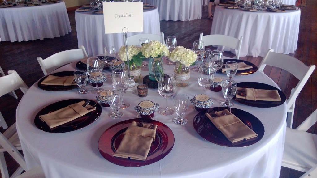 Table setting - so much work went into perfecting this look. It's so simple but so thoughtful and perfect.