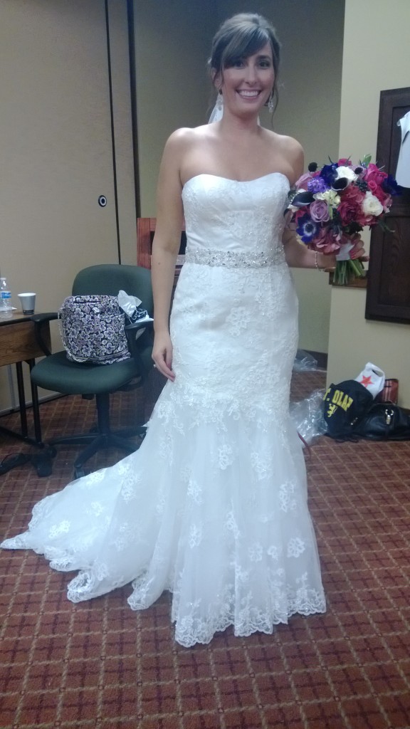 The beautiful bride!