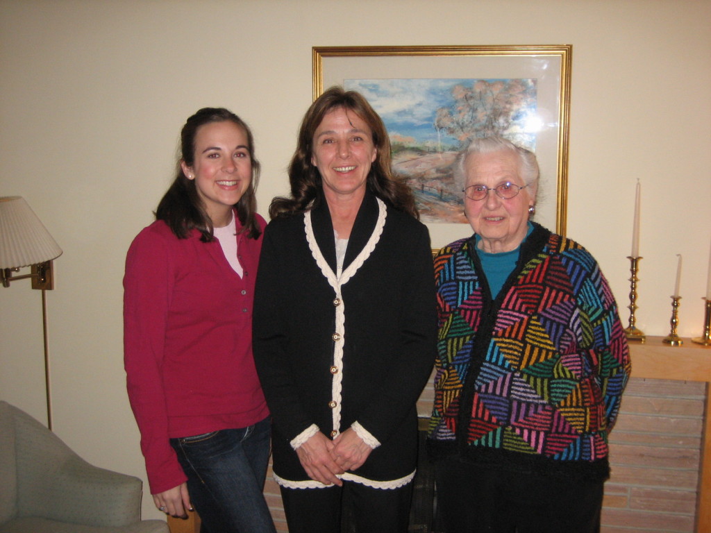 Me with my mom and grandma in 2007