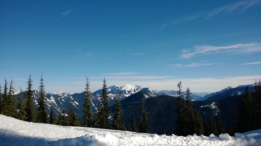 View from Alex's ski tour.