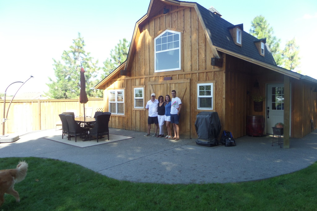 {we made it to Walla Walla and this was our home base. "The Barn" is the home we rented for the long weekend and this vacation rental was the best we have ever stayed in!}