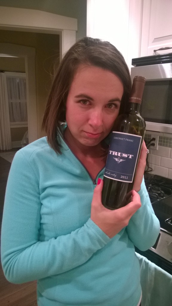{Sad times when we drank the last of this amazing wine! One of our favorites ever...}