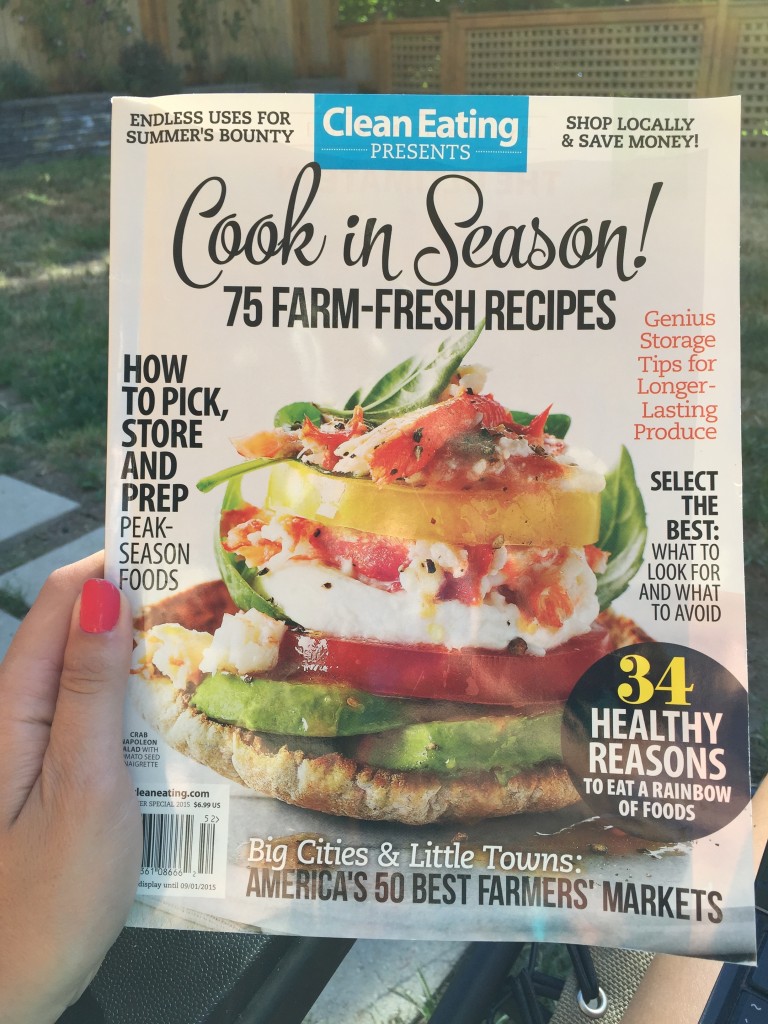 {found this gem of a magazine at Whole Foods last week - can't wait to try the recipes inside!}